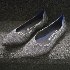 Rothy's Women's Gray and Blue Flats
